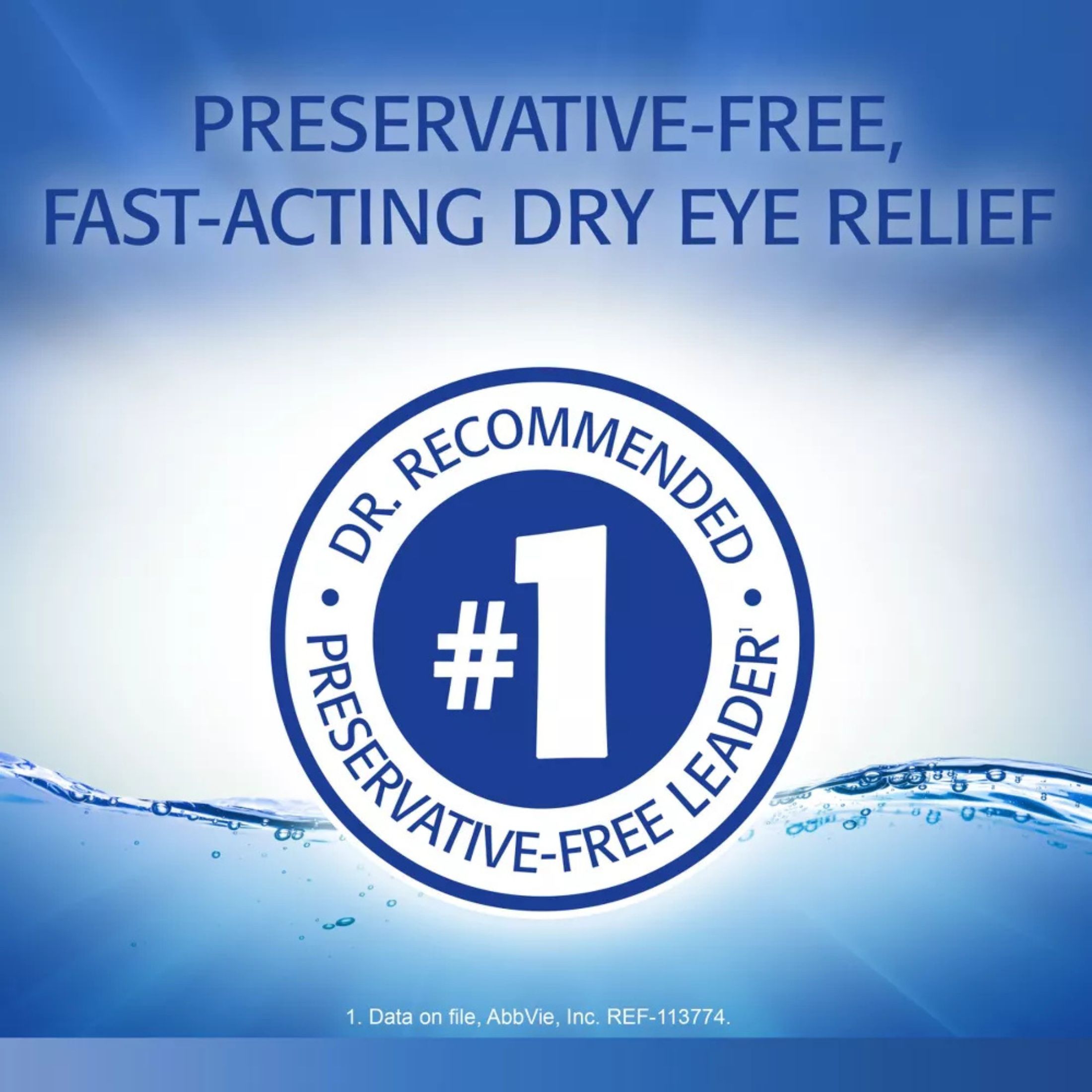 Refresh Optive Lubricant Eye Drops - 60ct