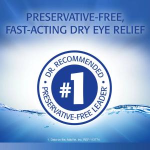 Refresh Optive Lubricant Eye Drops - 60ct