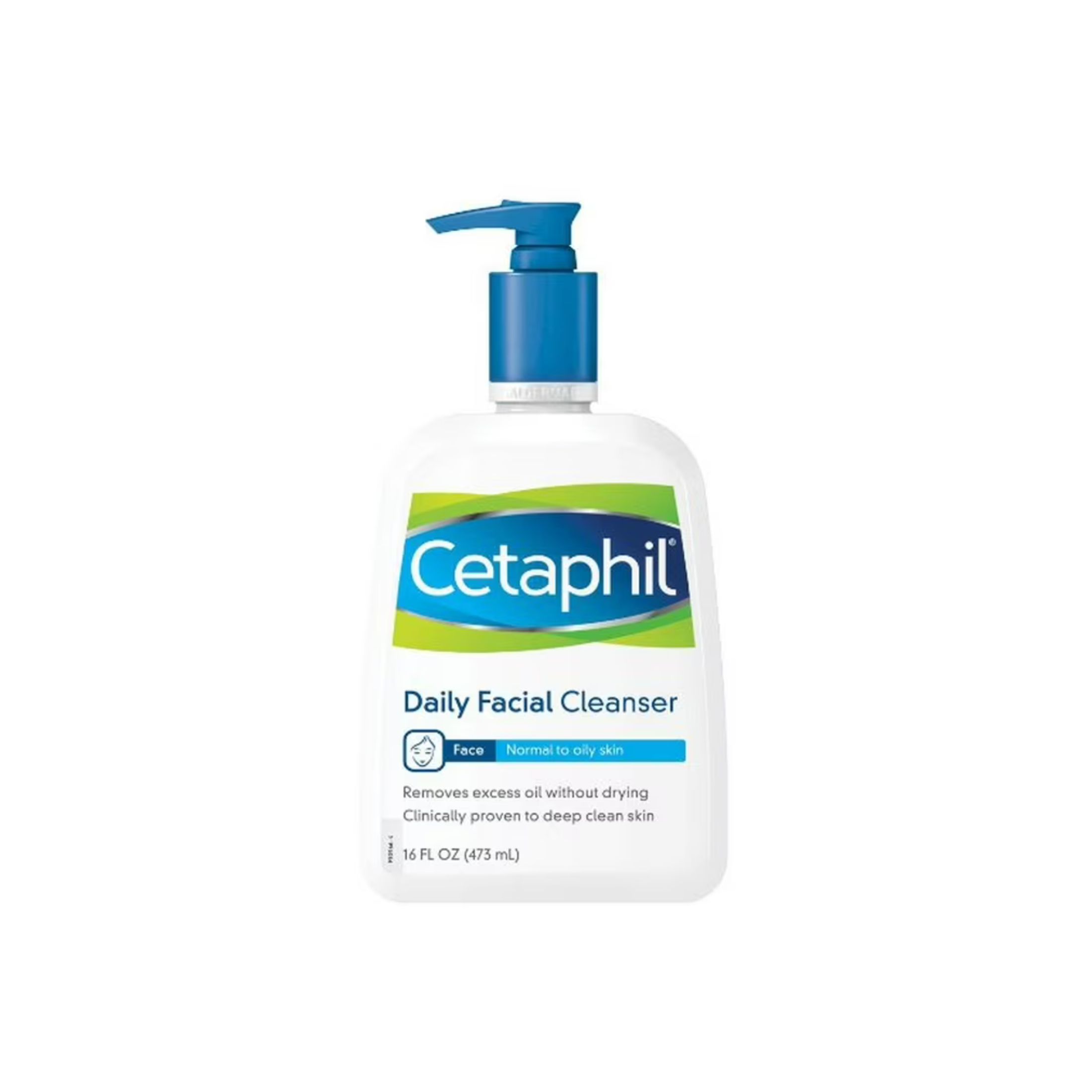 Cetaphil Facial Cleanser Daily Face Wash For Normal To Oily Skin 16oz