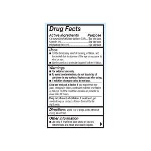 Refresh Optive Advanced Lubricant Eye Drops, 0.33 Fl Oz, Twin Pack