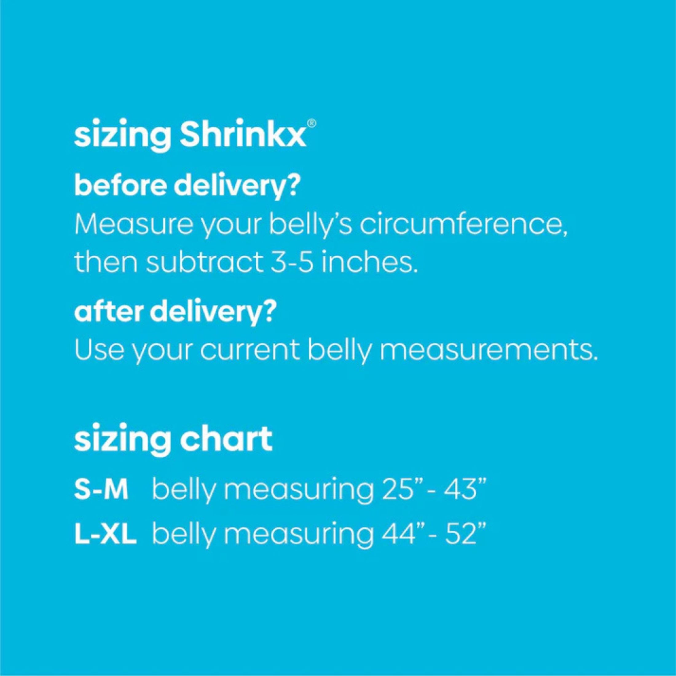 UpSpring Shrinkx Postpartum Belly Wrap With Bamboo Charcoal Fiber