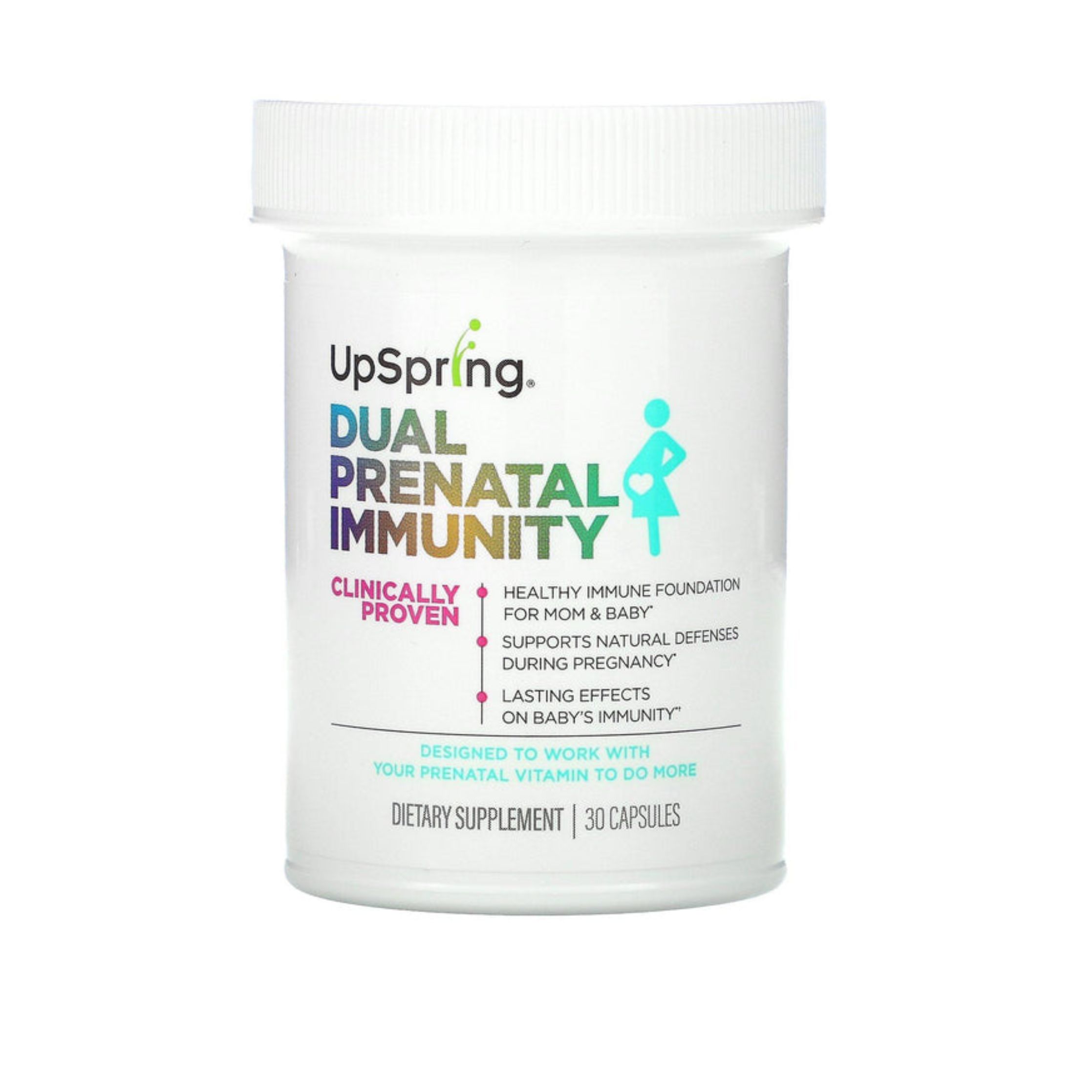 UpSpring, Dual Prenatal Immunity, 30 Capsules