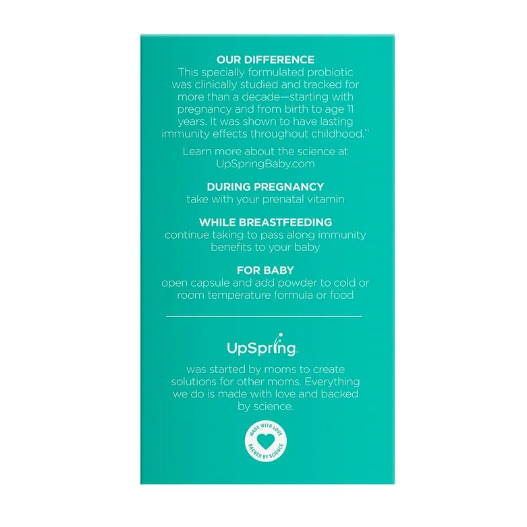 UpSpring, Dual Prenatal Immunity, 30 Capsules