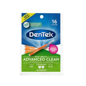 DenTek Easy Brush Standard Interdental Cleaners Mint