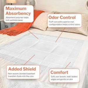 McKesson 100 Adult Disposable Chair Incontinence Bed