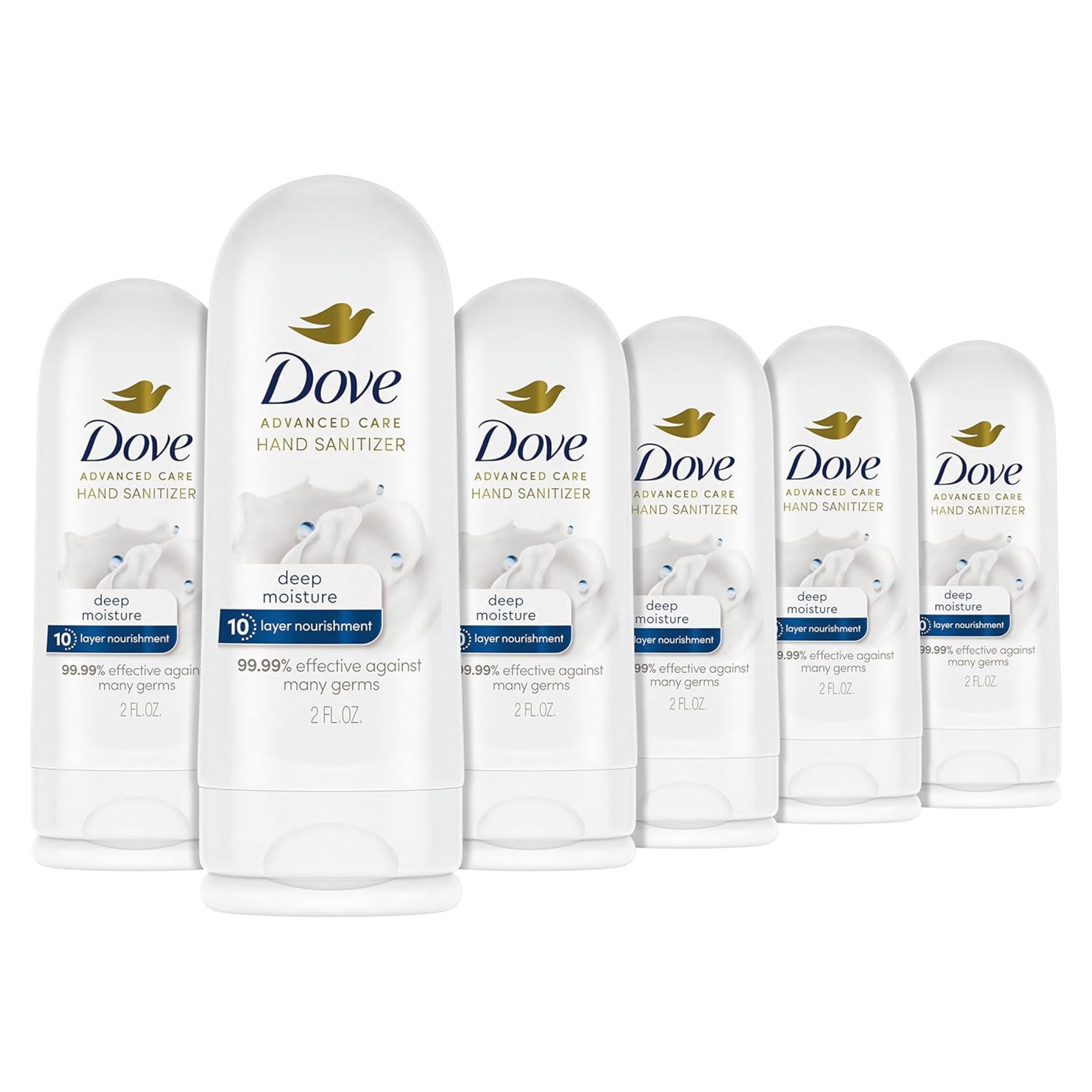 Dove Hand Sanitizer, Nourishing, Deep Moisture 2 Oz