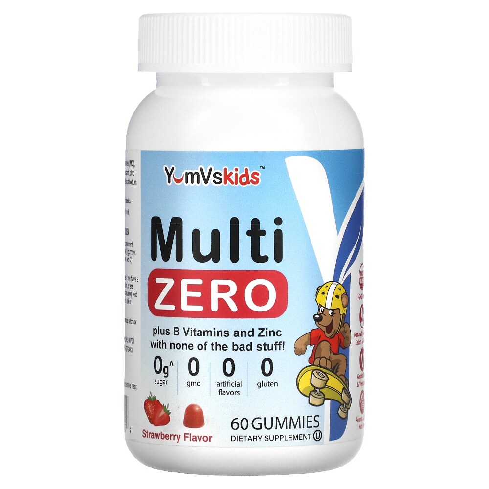 Yumvs Kids Multi, Fruit Flavor, Zero, Gummies