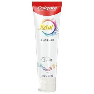 Colgate Total Anticavity, Antigingivitis, And Antisensitivity Toothpaste With Stannous Fluoride, Clean Mint, 4.8 OZ