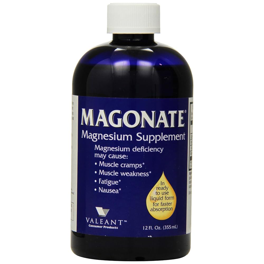 Magonate Liquid Magnesium, 12 Ounce