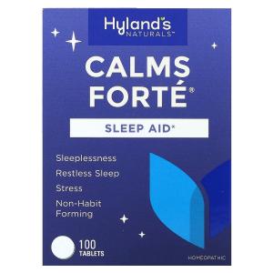 Hyland's Calms Forte Sleep Aid, 100 Tablets