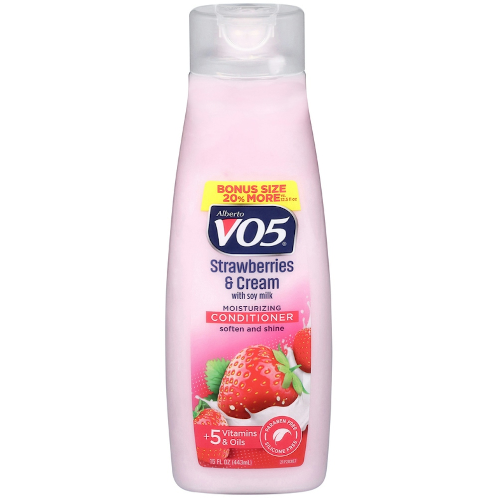 Alberto VO5 Er, Moisturizing, Strawberries & Cream, Bonus Size 15 Fl Oz