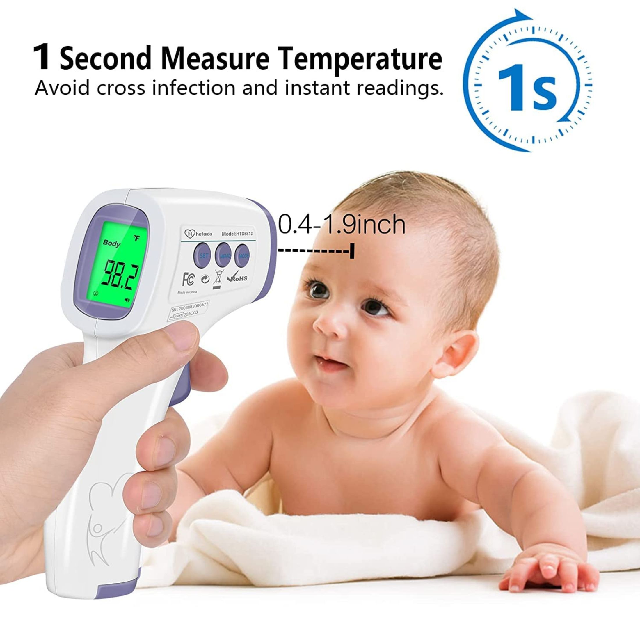 Infrared Forehead Thermometer