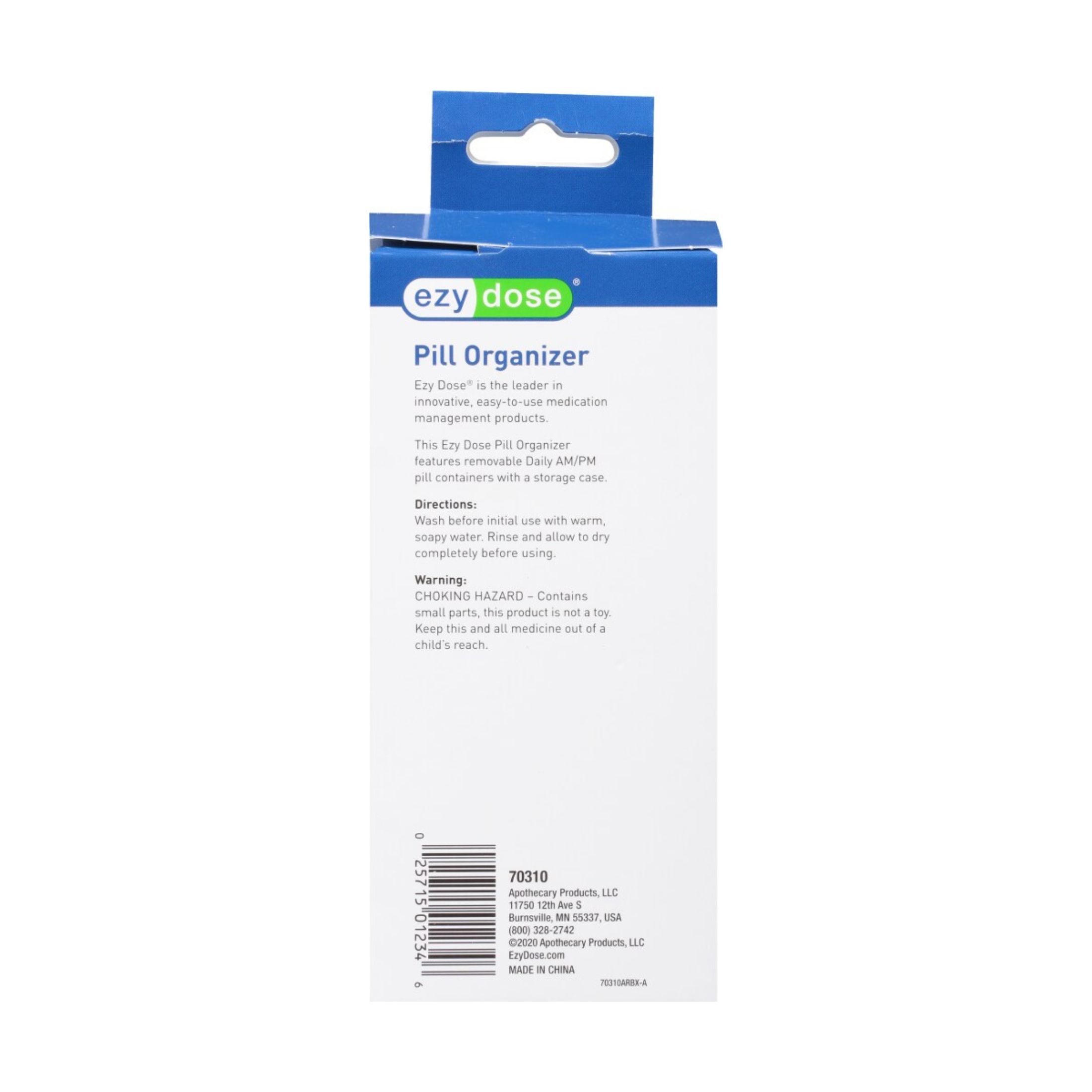 Ezy Dose Weekly AM/PM Pill Organizer