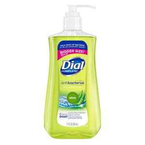 Dial Complete Antibacterial Liquid Hand Soap, Aloe Scent, 11 Fl Oz