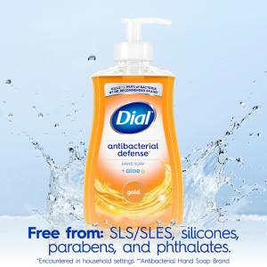 Dial Complete Antibacterial Liquid Hand Soap, Gold, 11 Fl Oz