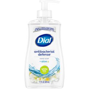 Dial Complete Liquid Hand Soap, Antibacterial, White Tea 11 Fl Oz