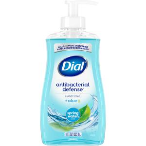 Dial Complete Antibacterial Liquid Hand Soap, Spring Water, 11 Fl Oz