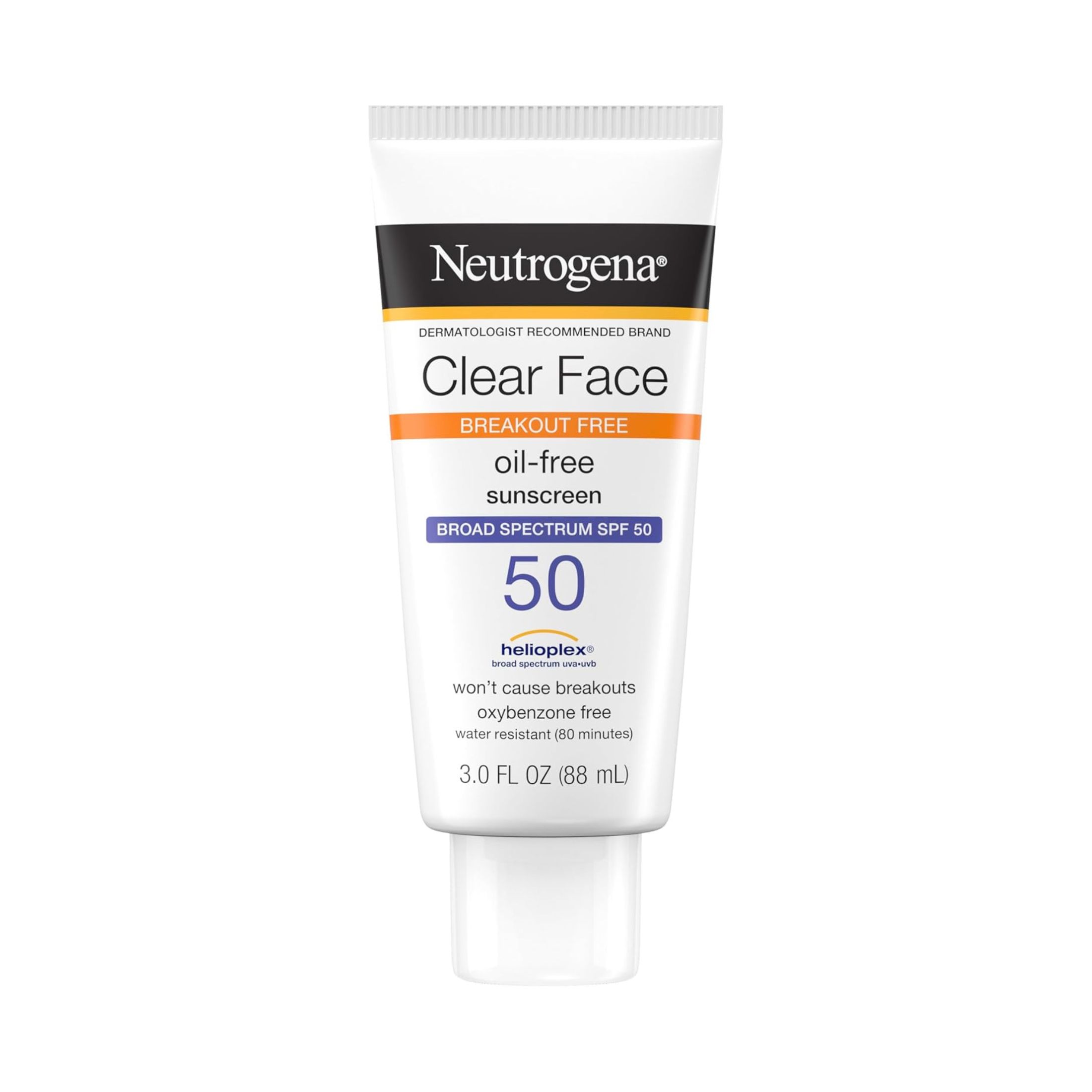 Neutrogena Clear Face Lotion Sunscreen - SPF 50, 3 Fl Oz