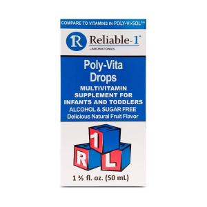 Reliable-1 Laboratories Poly-Vita Infant Toddler Multivitamins Drops