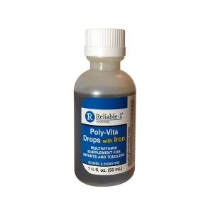 Reliable-1 Laboratories Poly-Vita Infant Toddler Multivitamins Drops