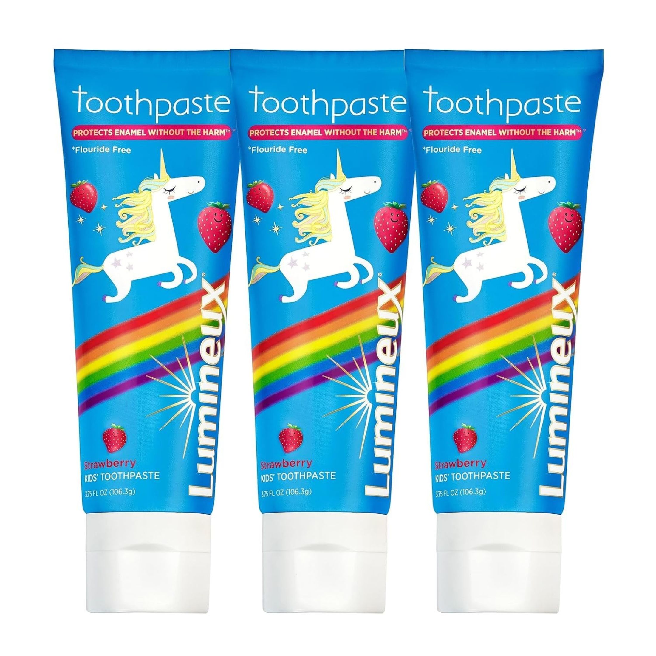 Lumineux Oral Essentials Kids Toothpaste, Strawberry, 3.75 Oz
