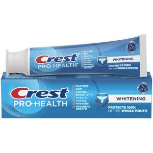 Crest Whitening Fluoride Toothpaste 4.3 Oz