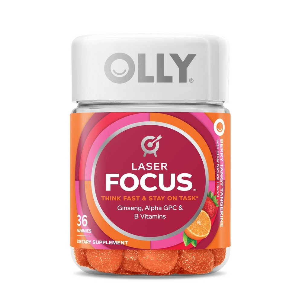 Olly Laser Focus Berry Tangy Tangerine