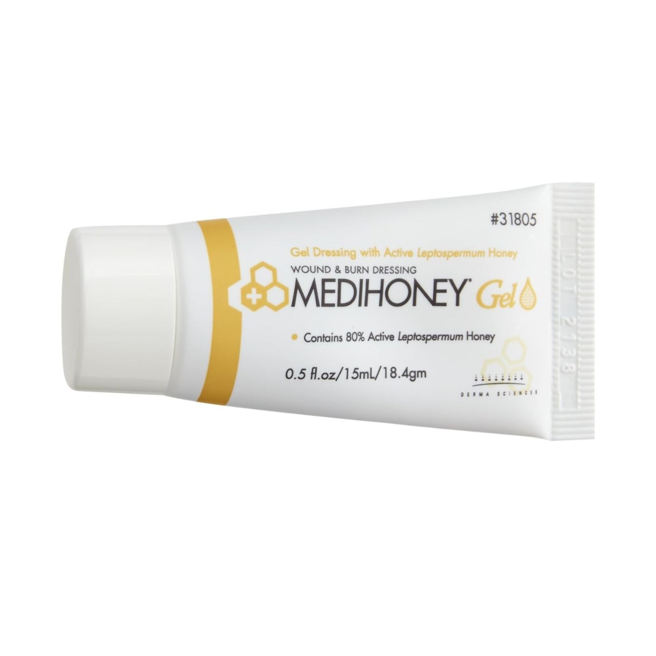 Medihoney Derma Sciences Gel 0.5 Oz. Tubo, 1 Cargo