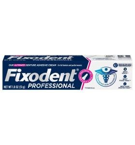 Fixodent Professional Ultimate Denture Adhesive Cream, 1.8 Oz
