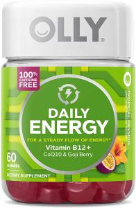 Olly Daily Energy Vitamin B12 Dietary Supplement Tropical Passion