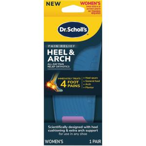 Dr. Scholl's Pain Relief Heel And Arch Women’s Sizes 6-10