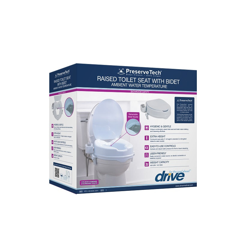 Drive Medical RTS W. Bidet, Ambient Water
