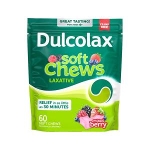 Dulcolax Mixed Berry Saline Laxative Soft Chews