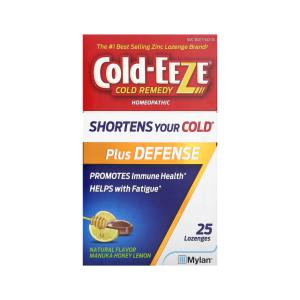 Cold Eeze Remedy Plus Defense Natural Manuka Honey Lemon Flavor Lozenges