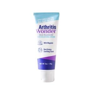 Arthritis Wonder Crema Para El Alivio Del Dolor Por Artritis 3 Onzas Ideal Para Las Manos, Rodillas, Pies Y Cadera, Rápida Acción, Penetración Profunda, Fórmula No Grasosa Con Wogonin Natural