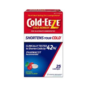 Cold-Eeze Remedy, Sugar Free, Natural Cherry Flavor, Lozenges