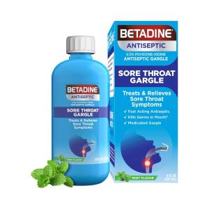 Betadine Antiseptic Sore Throat Gargle Mint
