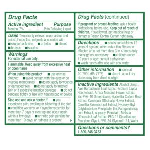 Biofreeze Pain Relief Fast Dry Foam, 3 Oz