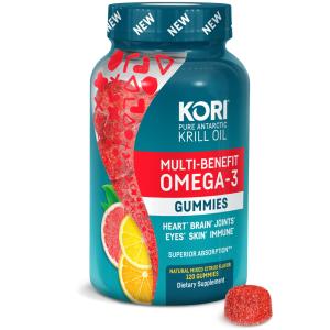 Kori Krill Oil Omega-3 Gummies