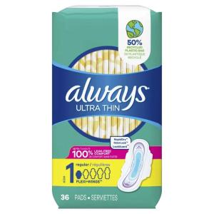 Procter & Gamble Always Pad With Wings 216/Case