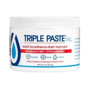 Triple Paste Adult Incontinence Rash Treatment - 8 Oz