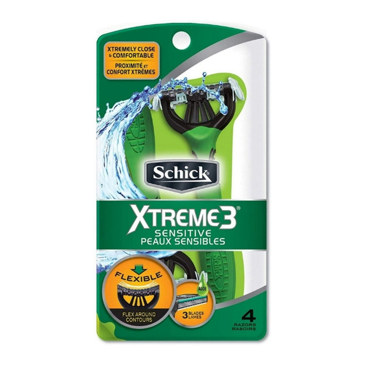 Schick Xtreme 3 Sensitive Skin Disposable Razors