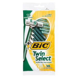 BiC Bi C Twin Select Shavers For Men Sensitive Skin