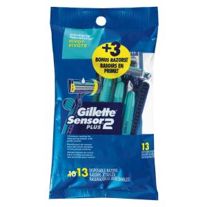 Gillette Sensor 2 Plus Pivot Disposable Razors