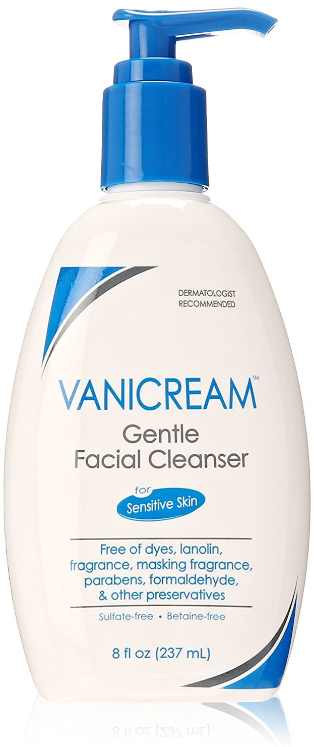 Vanicream Gentle Facial Cleanser For Sensitive Skin -- 8 Fl Oz