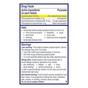 Alka-Seltzer Plus Severe Citrus Cold & Flu Effervescent Tablets 20 Ea Box