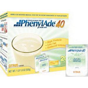Nutricia North America PhenylAde 40 Drink Mix 25g Pouch