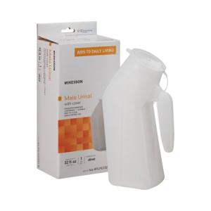 McKesson Male Urinal 32 Oz. With Closure Single Patient Use