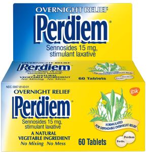 Perdiem Laxative, Stimulant, Overnight Relief, Pills