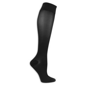 Dr. Scholl's Microfiber Moderate Support Socks Women S Black - 1 Pr
